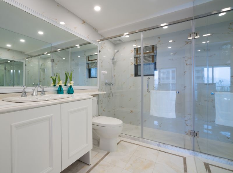 Wide Glass Shower Doors