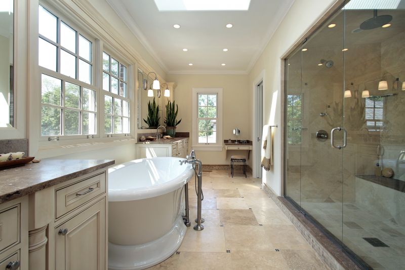 Luxury Bathroom Upgrade with Freestanding Bathtub